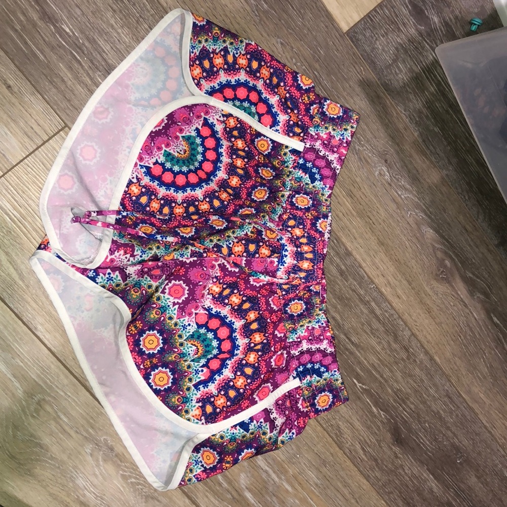 multicolored shorts